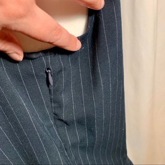 Dex Navy & Pin Stripe Top - Picture 4 of 6